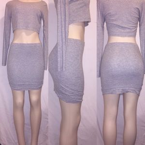 Two Piece Skirt Set